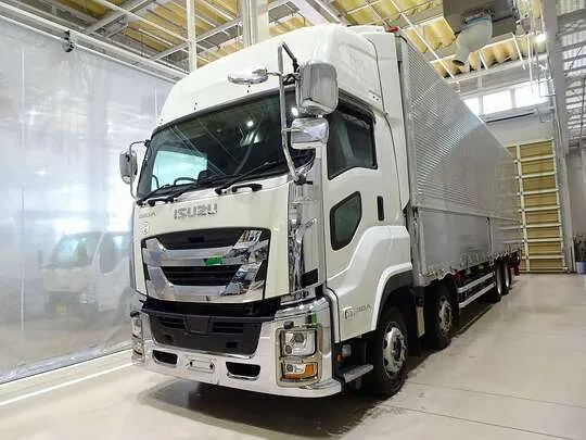 ギガ 13.8t 4軸 アルミウイング リアエアサス 380ps