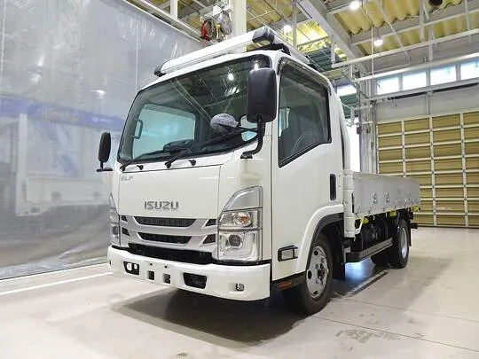 エルフ 2t 4WD FFL 標準セミロング アルミブロック 平ボデー