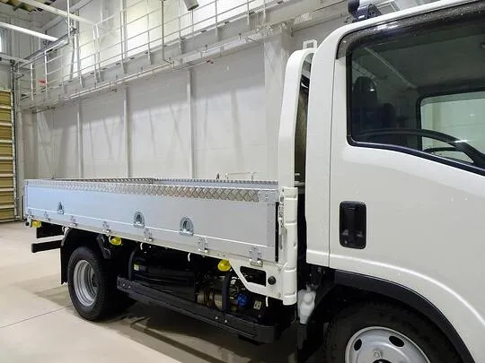 エルフ 2t 4WD FFL 標準セミロング アルミブロック 平ボデー