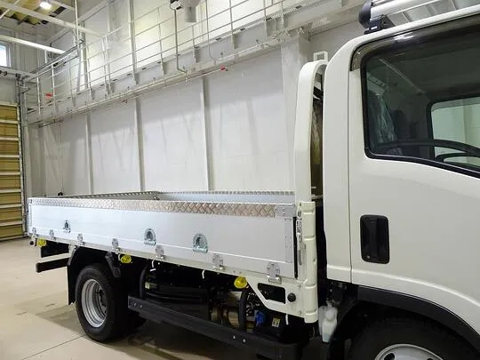 エルフ 2t 4WD FFL 標準セミロング アルミブロック 平ボデー
