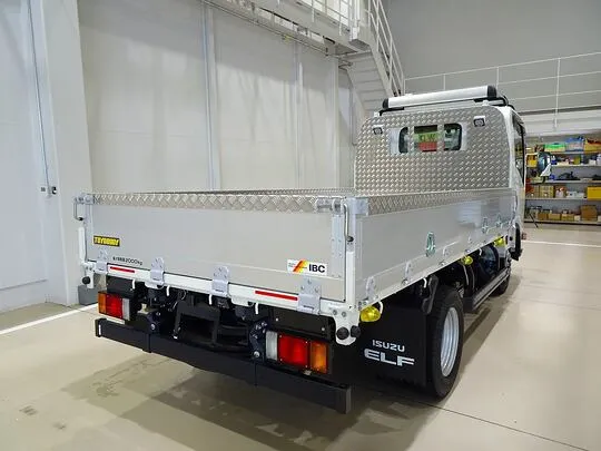 エルフ 2t 4WD FFL 標準セミロング アルミブロック 平ボデー