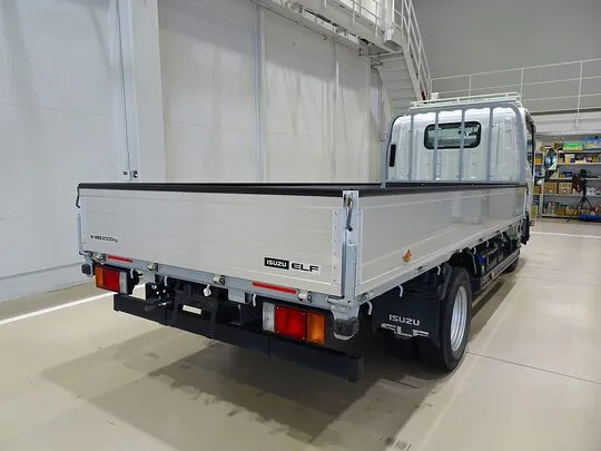 エルフ 2t FFL 標準ロング アルミブロック 平ボデー 総重量5t未満