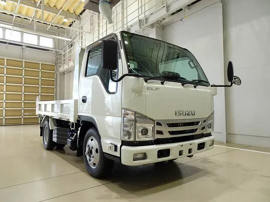 エルフ 2t 4WD FFL 強化ダンプ 未使用車