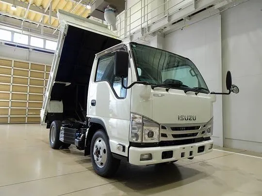 エルフ 2t 4WD FFL 強化ダンプ 未使用車