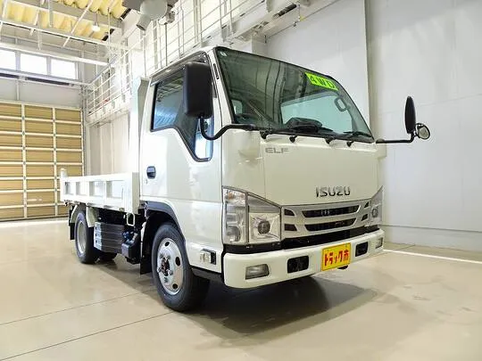 エルフ 2t 4WD FFL 強化ダンプ 未使用車