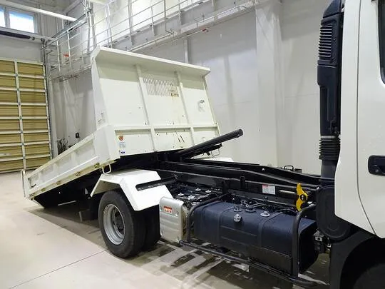 デュトロ 3.7t 高床 ワイドセミロング ローダーダンプ