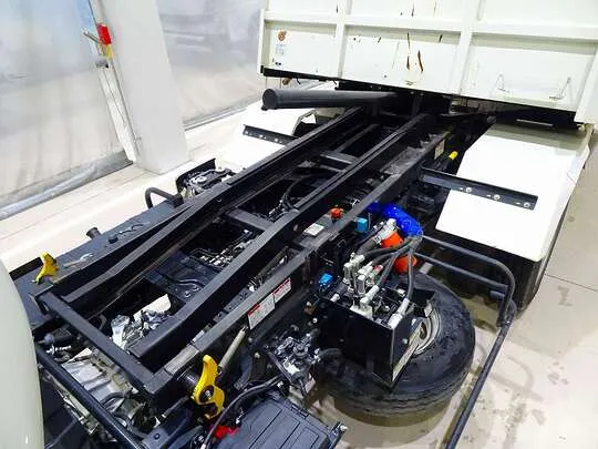 デュトロ 3.7t 高床 ワイドセミロング ローダーダンプ