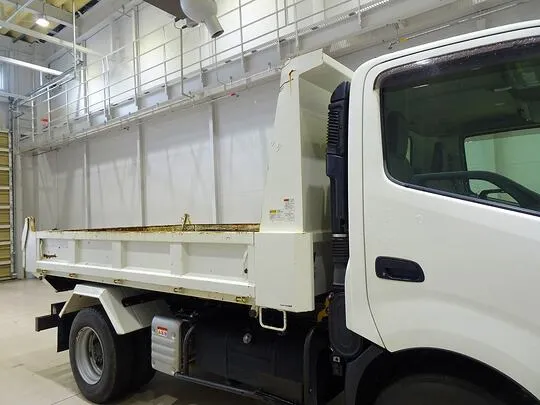 デュトロ 3.7t 高床 ワイドセミロング ローダーダンプ