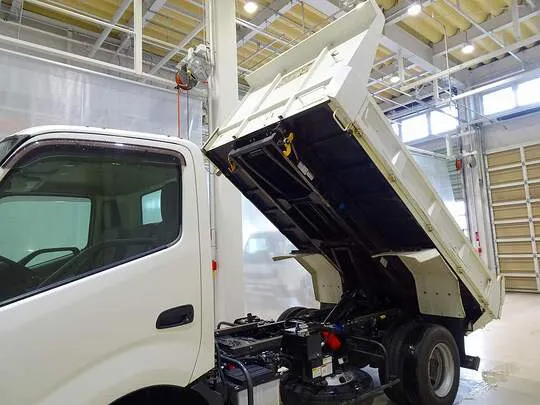 デュトロ 3.7t 高床 ワイドセミロング ローダーダンプ