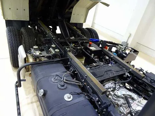 デュトロ 3.7t 高床 ワイドセミロング ローダーダンプ