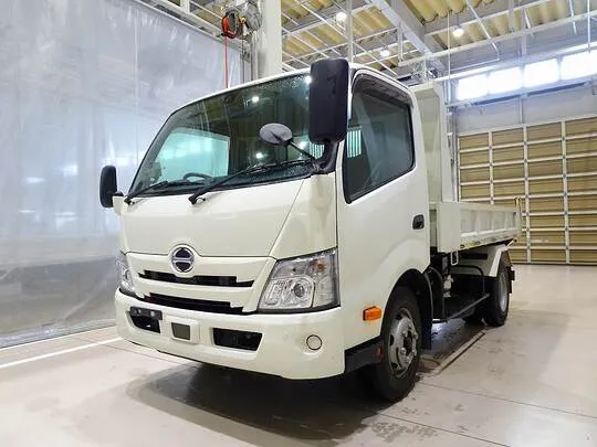 デュトロ 3.7t 高床 ワイドセミロング ローダーダンプ